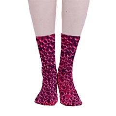 Drops Water Drops Trypophobia Smooth Crew Length Tube Socks by Salmanaz77