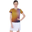 Rain Water Raindrops Droplets Women s Sports Top View1