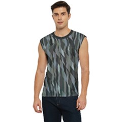 Intricate Camo Print Design Bk Men s Raglan Cap Sleeve T-shirt by dflcprintsclothing