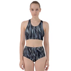 Intricate Camo Print Design Bk Racer Back Bikini Set by dflcprintsclothing