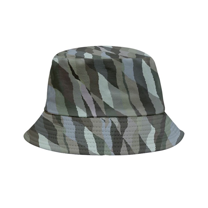 Intricate Camo Print Design Bk Bucket Hat