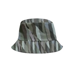 Intricate Camo Print Design Bk Inside Out Bucket Hat (kids) by dflcprintsclothing