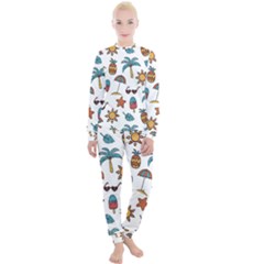 Summer Pineapple Fruit Tropical Women s Lounge Set by Grandong