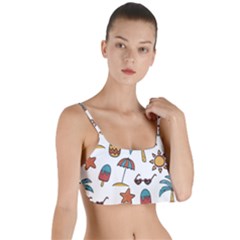 Summer Pineapple Fruit Tropical Layered Top Bikini Top  by Grandong