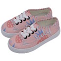 July Summer Strawberry Pink Berry Kids  Classic Low Top Sneakers View2