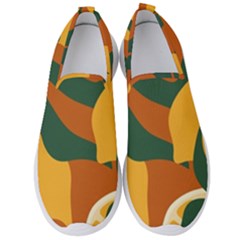 Lemon Citrus Fruit Summer Painting Drawing Men s Slip On Sneakers by Grandong