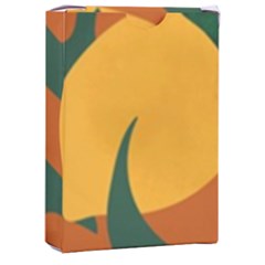 Lemon Citrus Fruit Summer Painting Drawing Playing Cards Single Design (rectangle) With Custom Box