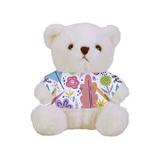 Summer Flowers Spring Background Full Print Cuddly Teddy Bear by Grandong