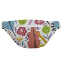 Summer Flowers Spring Background Fanny Pack View2