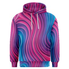 Spiral Swirl Pattern Light Circle Men s Overhead Hoodie