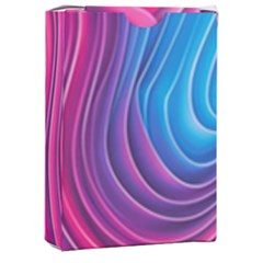 Spiral Swirl Pattern Light Circle Playing Cards Single Design (rectangle) With Custom Box