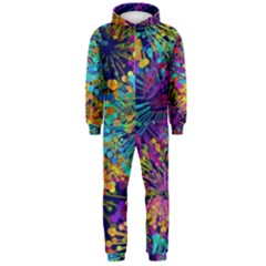 Illustration Graphics Art Hooded Jumpsuit (men)