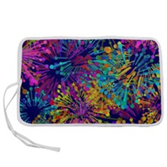 Illustration Graphics Art Pen Storage Case (l)