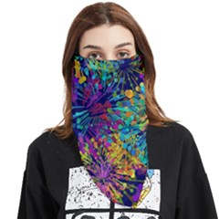 Illustration Graphics Art Face Covering Bandana (triangle)