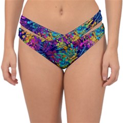 Illustration Graphics Art Double Strap Halter Bikini Bottoms