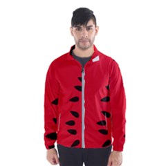 Watermelon Black Green Melon Red Men s Windbreaker