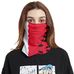 Watermelon Black Green Melon Red Face Covering Bandana (two Sides)