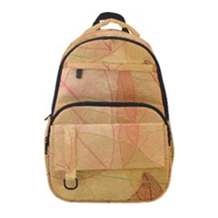 Leaves Patterns Colorful Leaf Pattern Carry-on Travel Backpack by Cemarart