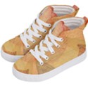 Leaves Patterns Colorful Leaf Pattern Kids  Hi-Top Skate Sneakers View2