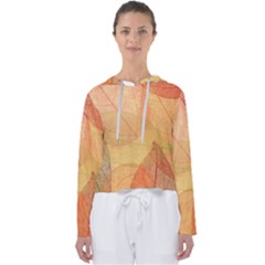 Leaves Patterns Colorful Leaf Pattern Women s Slouchy Sweat