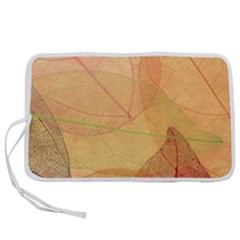 Leaves Patterns Colorful Leaf Pattern Pen Storage Case (s) by Cemarart