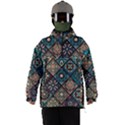 Flower Texture Background Colorful Pattern Men s Ski and Snowboard Waterproof Breathable Jacket View1