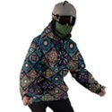 Flower Texture Background Colorful Pattern Men s Ski and Snowboard Waterproof Breathable Jacket View3