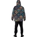 Flower Texture Background Colorful Pattern Men s Ski and Snowboard Waterproof Breathable Jacket View4