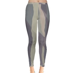 Maximal Camo Print Design Inside Out Leggings by dflcprintsclothing