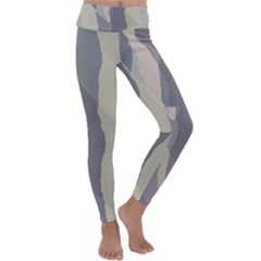 Maximal Camo Print Design Kids  Lightweight Velour Classic Yoga Leggings by dflcprintsclothing