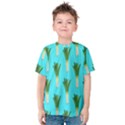 Leek Pat 6 Kids  Cotton T-Shirt View1