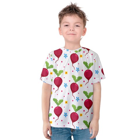 Beetroot Pat 4 Kids  Cotton T-shirt by CocoBellKidsTV24