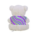 Neon Trippy Swirls Twirls Design Full Print Cuddly Teddy Bear View2