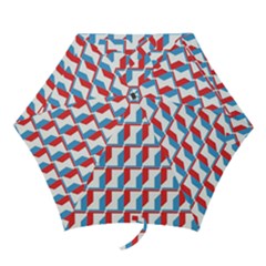 Fabric Geometric Pattern Background Mini Folding Umbrellas