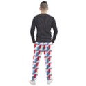 Fabric Geometric Pattern Background Men s Jogger Sweatpants View2