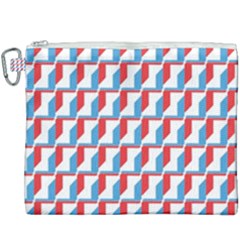 Fabric Geometric Pattern Background Canvas Cosmetic Bag (xxxl) by Salmanaz77