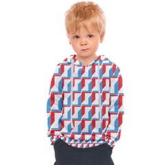 Fabric Geometric Pattern Background Kids  Overhead Hoodie