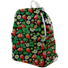 Strawberries Pattern Top Flap Backpack by Salmanaz77