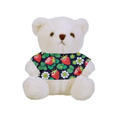 Strawberries Pattern Full Print Cuddly Teddy Bear