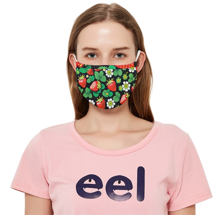 Strawberries Pattern Cloth Face Mask (Adult)