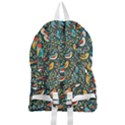 Birds Pattern Flowers Whimsical Foldable Lightweight Backpack View2