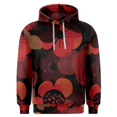 Flower Floral Flora Nature Pattern Background Backdrop Men s Overhead Hoodie