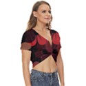 Flower Floral Flora Nature Pattern Background Backdrop Twist Front Crop Top View3