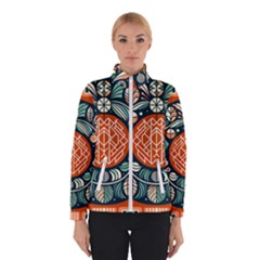 Wreath Deco Christmas Women s Bomber Jacket