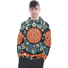 Wreath Deco Christmas Men s Pullover Hoodie