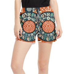 Wreath Deco Christmas Women s Runner Shorts by Salmanaz77