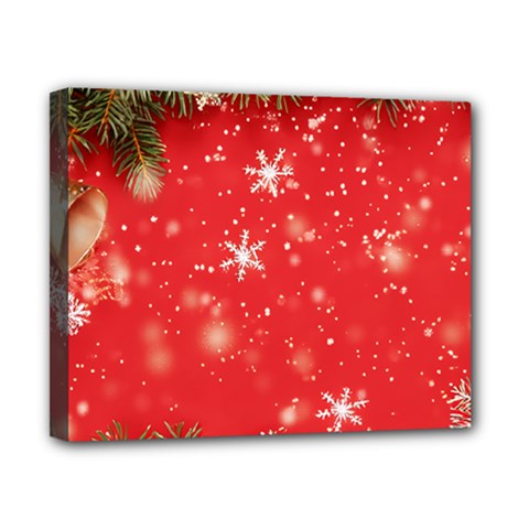 Christmas Ornament Canvas 10  X 8  (stretched) by Salmanaz77