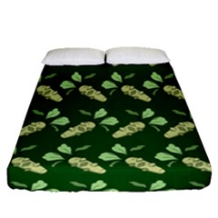 Wasabi Pat 6 Fitted Sheet (queen Size) by CocoBellKidsTV24