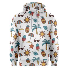 Summer Pineapple Fruit Tropical Men s Overhead Hoodie