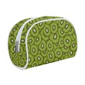 Kiwi Fruit Pattern Green Background Make Up Case (Small) View1